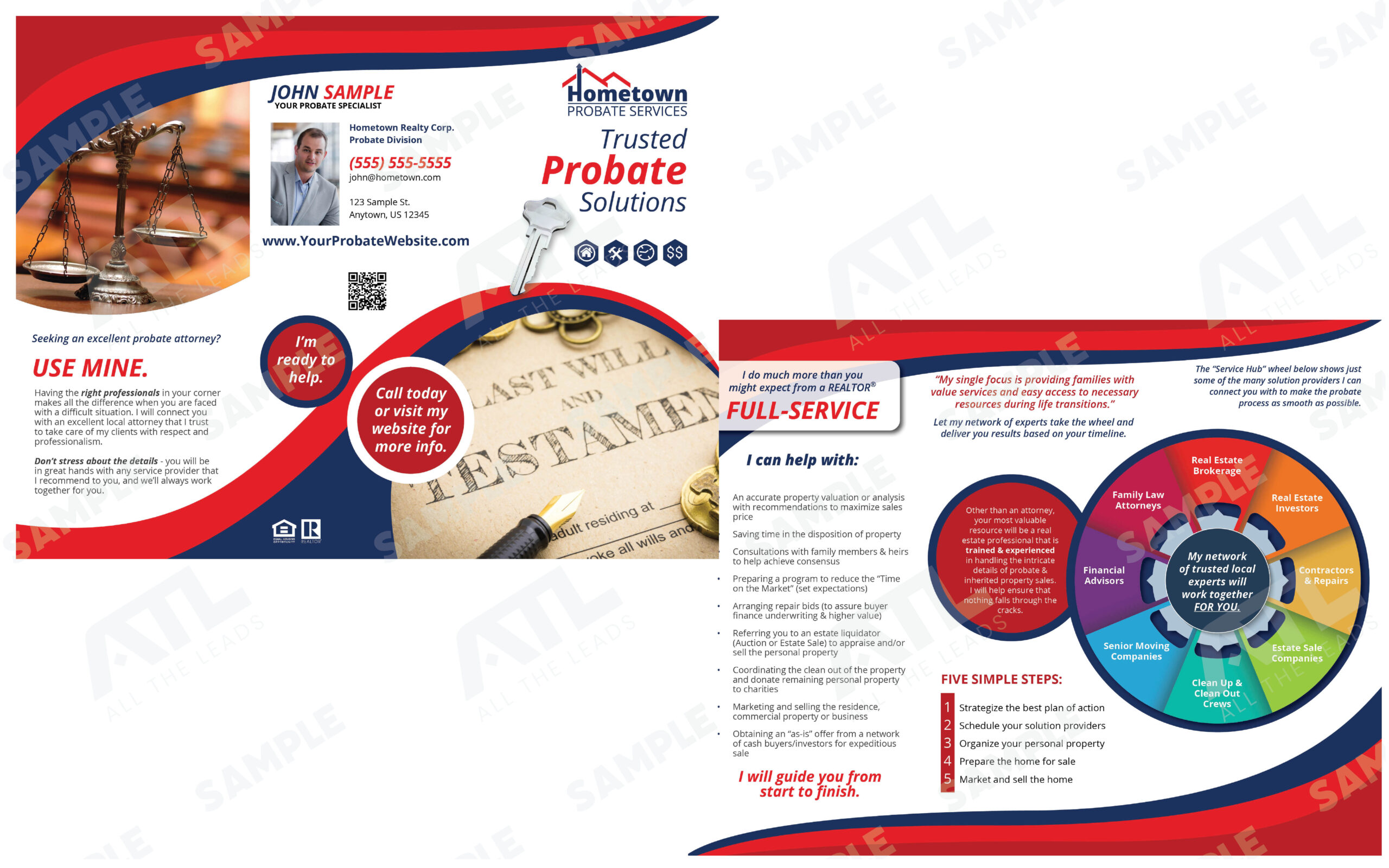 Service Hub Brochure Design